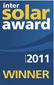 Logo - Intersolar Award winner 2011