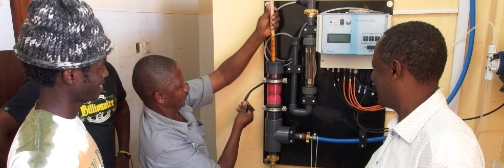 News| First AUTARCON unit in Tanzania&nbsp;&nbsp;&nbsp;&nbsp;SuMeWa|SAFE assures pathogen free water in St. Joseph Hospital in Moshi, Tanzania